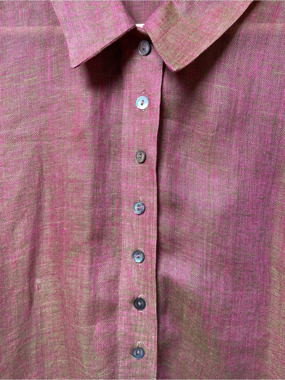 Vintage Staples Linen Shirt - Picture 8 of 8